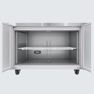 Refrigerador Comercial sin Columnas, con Estantes Abiertos, Puerta Doble, Descongelación Automática, Revestimiento Higiénico, <span class=keywords><strong>para</strong></span> Hoteles, Restaurantes y Cocinas - Product Image 1