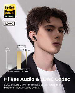 <span class=keywords><strong>SOUNDPEATS</strong></span> Capsule3 Pro + buena calidad ANC activa Cancelación de ruido teléfonos de aire TWS auriculares internos con Bud de distorsión ultra baja - Product Image 5