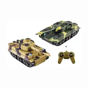 遥控军用战斗战斗机坦克玩具，带儿童头灯和陆军声音