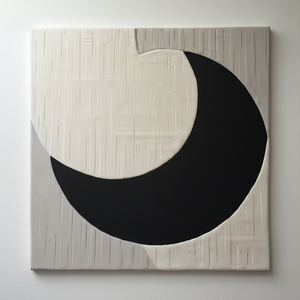 Tapis en laine noir blanc touffeté à la main Design abstrait moderne doux forme rectangulaire haute pour la maison salon chambre d'enfants tailles 4 * - Product Image 1