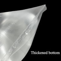 Sac à eau transparent en HDPE de qualité alimentaire personnalisé, sachet pour eau potable, film pour l'emballage d'eau en bouteille