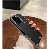 Coque de téléphone portable transparente rigide en PC populaire pour iPhone 18 17 16 15 14 13 12 11 Pro Max