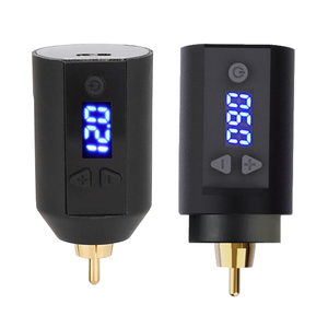 แหล่งจ่ายไฟสำหรับเครื่องสักแบบ RCA ชาร์จเร็ว พร้อมหน้าจอดิจิตอล แบตเตอรี่แบบชาร์จได้ สำหรับปากกาโรตารี่ ใช้งานได้ในสตูดิโอแบบพกพา - Product Image 1