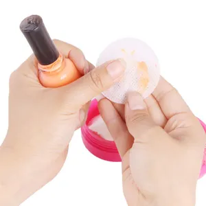 定制OEM指甲湿巾，用于去除指甲油一次性湿巾