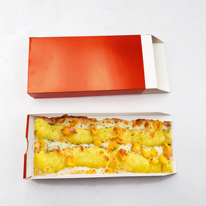 カスタム形状サイズロゴフードコーン犬ピザフードトレイスライス引き出し容器持ち帰り紙包装フライドポテトボックスカスタムロゴ - Product Image 4