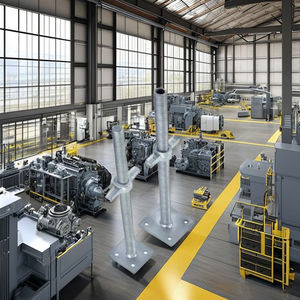 Base réglable Jack <span class=keywords><strong>Poids</strong></span> Échafaudage Construction Vis Jack Base Léger Échafaudage Prop Avec <span class=keywords><strong>Prix</strong></span> D'usine - Product Image 3