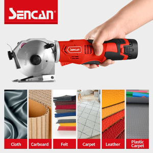 센칸 무선 전동 로터리 가위 다층 원단 절단기 1.3인치 절단 두께 천 카펫용 16V DIY - Product Image 2