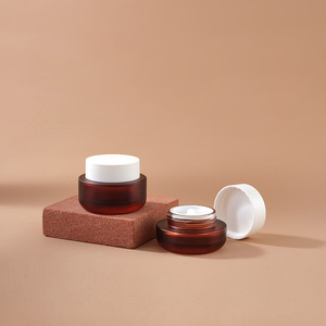 Nouvel ensemble de voyage cosmétique pour lotion et sérum, emballage en verre, pot vide pour crème 30g - Product Image 1