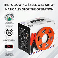 Compresseur d'air portable PCP TUXING, nouveau style, conception de bobine de fil, 12V 4500psi 300bar, adaptateur d'alimentation CC, refroidissement par ventilateur, arrêt automatique, pour la chasse