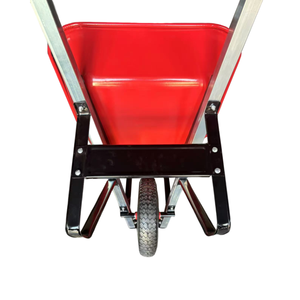 Chariot à main industriel robuste pour la construction, capacité 80L. Remise sur le prix disponible. - Product Image 5