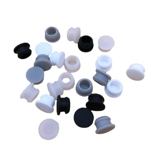 SDPSI2/5Pcs tappi per fori in gomma siliconica a scatto tappi terminali per sbollentare tappo di tenuta per guarnizioni 2.5mm-30mm nero/trasparente/bianco/<span class=keywords><strong>Gr</strong></span> - Product Image 1