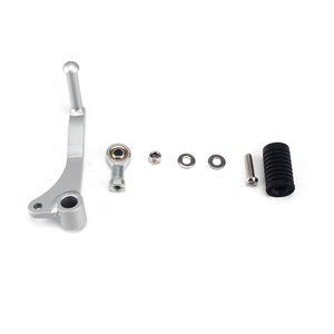 Palanca de Cambios Izquierda y Palanca de Freno Derecha con Placa de 6mm para Motocicleta <span class=keywords><strong>KAWASAKI</strong></span> <span class=keywords><strong>NINJA</strong></span> <span class=keywords><strong>EX</strong></span> Z <span class=keywords><strong>250</strong></span> 300 250R 13242-0088 2008-2018 - Product Image 3