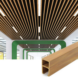 ベストセラーの軽量WPC偽天井材＆屋内用PVC複合WPC天井材 - Product Image 3