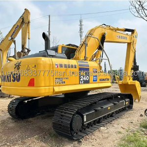Promotion! Excavatrice sur chenilles Komatsu PC240LC de 24 tonnes certifiée CE, à haut rendement énergétique, modèle 2022, garantie 1 an, godet de 1,5 m, d'occasion - Product Image 3