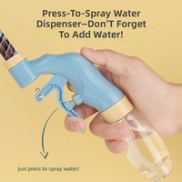 Pistolet à eau électrique rétractable pour enfants, jouet aquatique haute capacité, parfait pour les combats d'eau et les jeux de plage