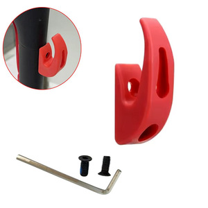 Crochet de fixation avant <span class=keywords><strong>portable</strong></span> pour trottinette électrique en plastique, accessoire de rangement avant, directement de l'usine - Product Image 1