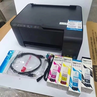 Imprimante photo jet d'encre Epson L3210 3218 3219 avec fonctions de copie et de numérisation intégrées, 95% neuve, pour imprimante multifonction Epson L3218 A4