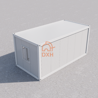Casa Container Prefabbricata Monolocale in Acciaio, Prodotta in Fabbrica Cinese