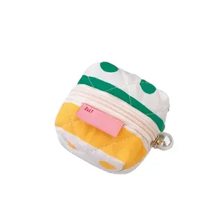 Cute Little Tent Stereoscopic Earphone Protection Case Bluetooth Earphone Bag Zero Wallet Storage Bag