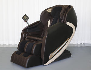 Fauteuil de massage en pierre de <span class=keywords><strong>jade</strong></span> de luxe OEM ODM 2025, portable, en cuir, avec écran tactile de 7 pouces, contrôleur, gravité zéro - Product Image 4