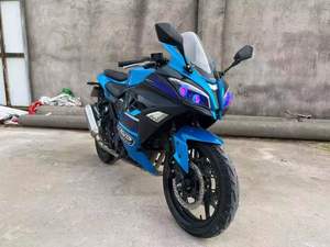 Mini <span class=keywords><strong>Ninja</strong></span> de style <span class=keywords><strong>Kawasaki</strong></span>, nouvel écran LCD, moteur bicylindre 400CC, système d'injection de carburant Euro 4, moto d'occasion - Product Image 1
