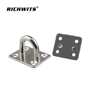 Boucle en D en acier inoxydable RICHWITS 304 316, quincaillerie marine pour fixation de pont de voilier - Product Image 3