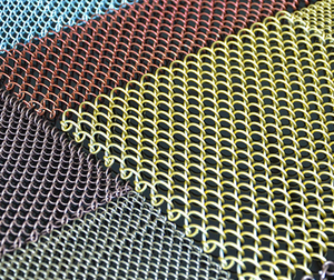 Maille <span class=keywords><strong>de</strong></span> fil d'acier à armure simple, filet métallique décoratif pour façade architecturale/écrans <span class=keywords><strong>de</strong></span> séparation intérieure - Product Image 6