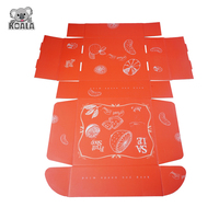 Légumes Emballage Carton Tomate Cerise Banane Orange Boîte de Fruits Secs