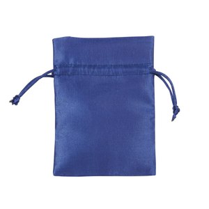 Custodie per Gioielli SACK SATIN Blu 130X150 MM - Product Image 1