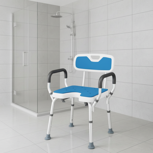 Solución de Seguridad para Baño de Nuevo Tipo 2026, Silla de Ducha Ajustable en Altura, Ligera, de Aluminio, con Certificación CE, para Personas Mayores y con Discapacidad - Product Image 3