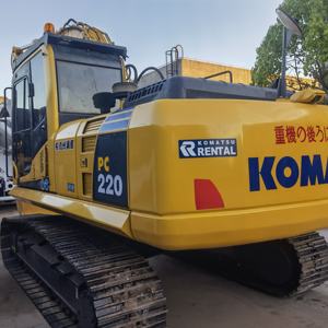 Proveedor Profesional de Excavadoras Komatsu PC220 Usadas, 22 Toneladas de Peso Operativo, con Motor, Caja de Cambios, PLC y Motor en Venta - Product Image 3