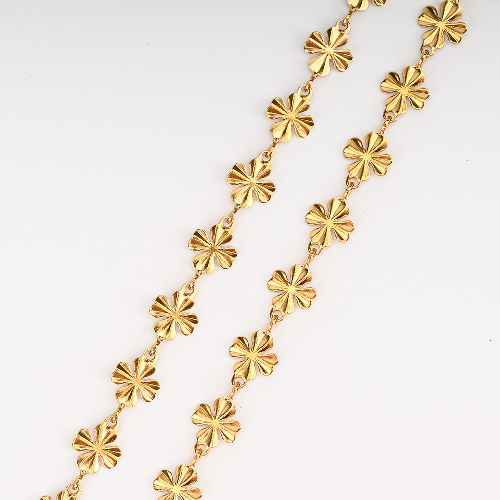 Fleur croisée 6mm