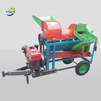 Machine à battre le soja, décortiqueuse et batteuse de maïs et de blé, batteuse de céréales pour le soja, le riz paddy et le maïs
