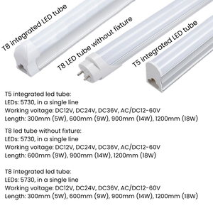 5 Years Warranty High Luminous Efficiency 198LM/W High Brightness <strong>4FT</strong> 120CM LED <strong>Tubes</strong> T5 T8 Shop Lighting T8 LED <strong>Tube</strong> Light - Product Image 4