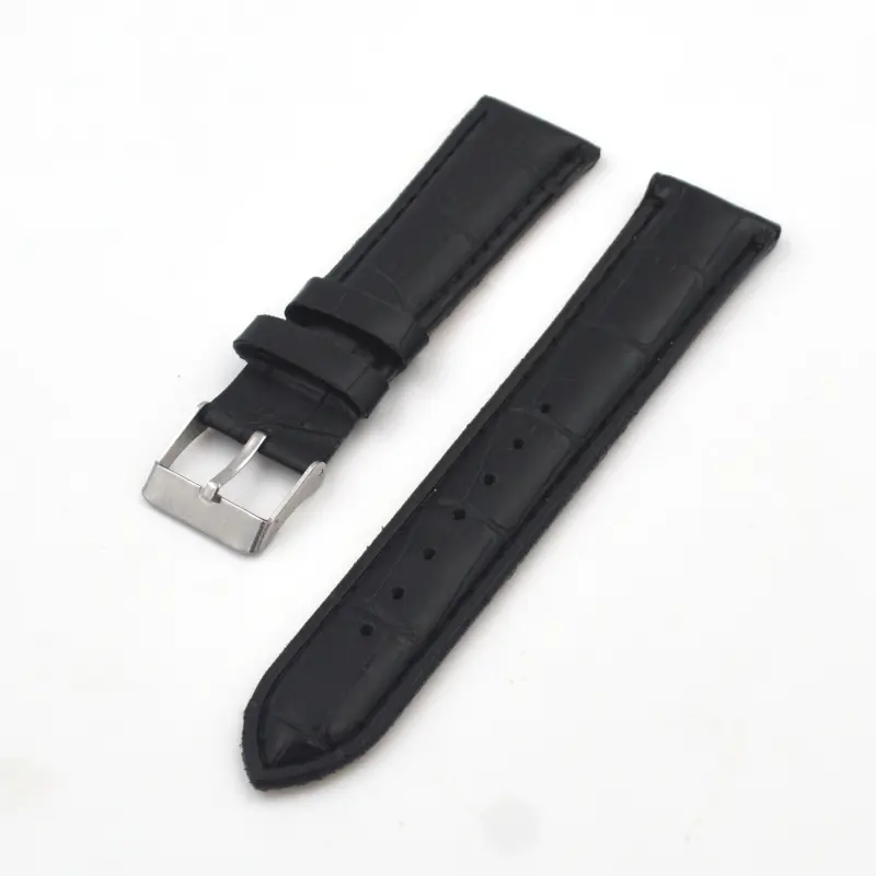Tali kulit Tour Swift tunggal untuk Apple watch, tali kulit 20mm 22mm 24mm 26mm 28mm 30mm gelang correa Seri 3 6 SE 7 ultra 8