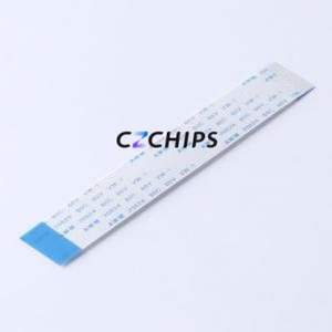 FC-1.0A-15P-100mm FFC Cable (Flexible Flat Cable) P=1mm Connector 15P 1mm 0.3mm Reverse - Product Image 1