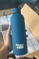 Bouteille isotherme en métal à double paroi en acier inoxydable avec logo personnalisé, faible MOQ