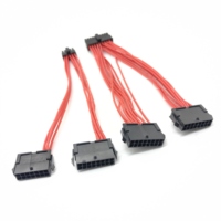 Câble d'alimentation PCIe 5.0 16 broches (12+4) 12VHPWR RTX 4070/4090/4080/3090ti GPU Ordinateur ASUS EVGA Seasonic Alimentation modulaire