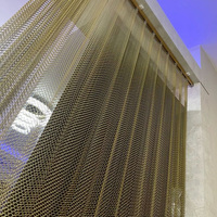 Rideau en maille métallique tissée en acier inoxydable OEM