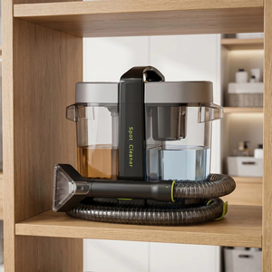 Máquina de Limpieza de Manchas Portátil Ligera de 3.4 kg, Lavadora de Tapicería de Tamaño Pequeño para un Fácil Almacenamiento - Product Image 1