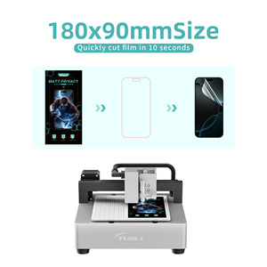TuoLi 180x90mm Anti Peep Espion Spy Lamina Feuille de confidentialité TPU Protecteur d'écran Films Hydrogel souple mat pour <span class=keywords><strong>Mini</strong></span> Machine de découpe - Product Image 4