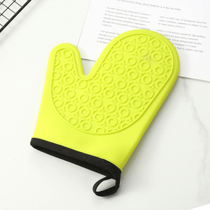 Gants de cuisine en silicone résistants à la chaleur pour micro-ondes, four, barbecue et cuisson - Product Image 5