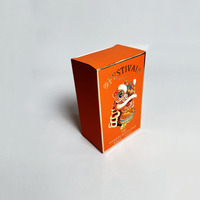 Boîte à biscuits personnalisée de haute qualité avec dorure et impression couleur intégrale, emballage en papier pliable