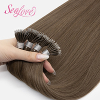 Extensiones de Cabello Humano con Nano Beads, Micro Loop, Cuentas, Mezcla Natural, Ligeras, Sin Calor, Sin Pegamento, para Venta al por Mayor en Salones