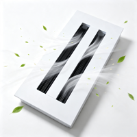 Diffuseur de grille moderne 10*4 ", 2 fentes, registre linéaire de plafond pour les systèmes CVC extérieurs en alliage d'aluminium.