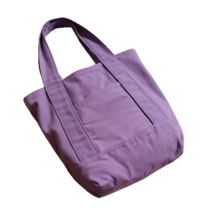 Purple <b>Canvas</b> <b>Tote</b> Bag Solid Color Customizable Printing Women's Bag General Packaging - Product Image 1