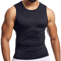 Camiseta Deportiva Personalizada para Hombre, Camiseta sin Mangas Ajustada, para Fitness, Verano, Entrenamiento, Running, Secado Rápido, Gimnasio