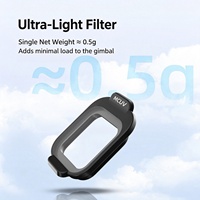 Filtres à densité neutre Lito X1/FLIP ND64, ND8 et ND16 pour caméras de photographie aérienne et de vlog