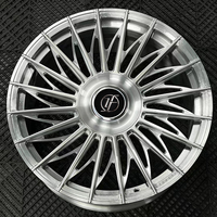 Jantes en alliage d'aluminium forgé sur mesure 6061-T6, 19 et 20 pouces, design multi-rayons, finition argent brossé intégral pour Série 5 G30/G31/G60/G61