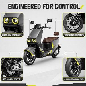 STARGO Diamond 2500W 3000W 3500W <span class=keywords><strong>Moto</strong></span> Électrique Haute Vitesse Type Streetbike avec Batterie Lithium 72V 110Ah ABS et Longue Autonomie - Product Image 6